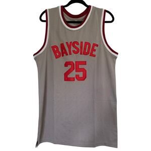 RARE Saved by the Bell - Zack Morris - Bayside Tigers Basketball Jersey Sz Med